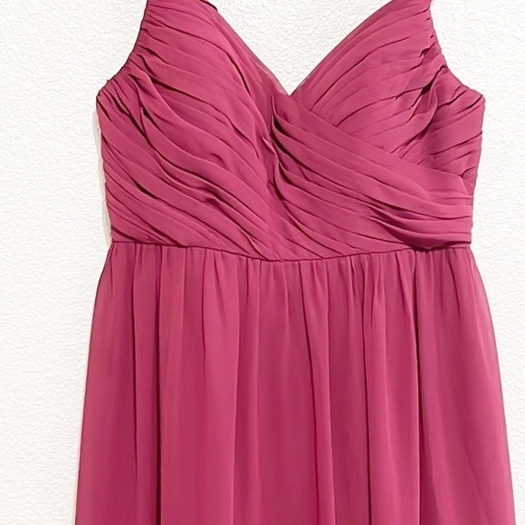 Reverly Kennedy Chiffon Bridesmaid Dress Size 8 - Picture 3 of 16